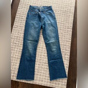 Madewell cali-Demi boot jeans